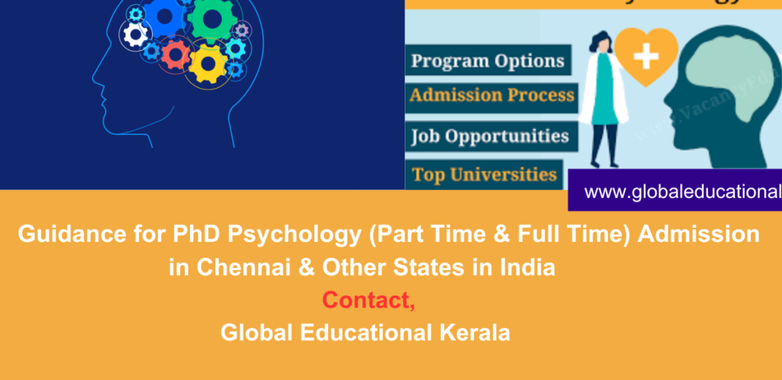 PhD in Psychology admission requirements